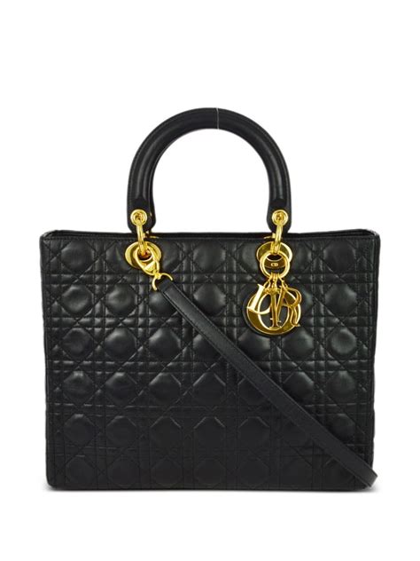 bolso de mano lady dior|bolsa christian Dior pre owned.